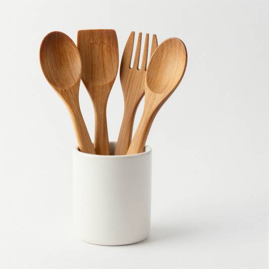Olive Wood Utensil Set